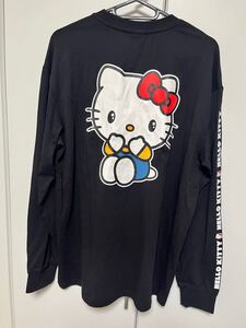 新品未使用 H&M エイチアンドエム　サンリオ　ハローキティ ブラック Tシャツ