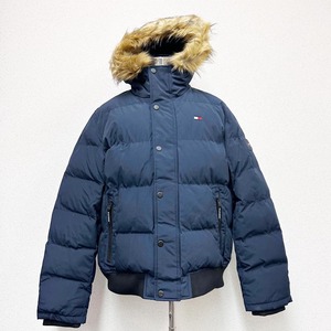 新品 TOMMY HILFIGER トミーヒルフィガー 中綿ダウンジャケット 159AP863 ネイビー XLサイズ