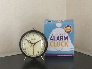 ◯DULTON(ダルトン)ALARM CLOCK(アラームクロック)目覚まし時計 /ブラック