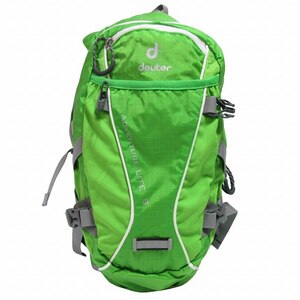 ドイター deuter 美品 ADVENTURE LITE 9 リュックサック デイパック バックパック D42032-2840 緑 グリーン 0601 ■KK5 メンズ