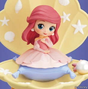 Q posket stories Disney Characters Pink Dress Style -Ariel-B