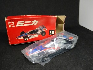 説明必読 マテルのミニカ 58 フォーミュラ5000 1975 香港製 HW ホットウィール Hotwheels