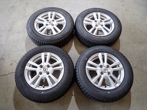 YS15428【送料無料175/70R14】ヤリス ヴィッツ フィット等 グッドイヤー 中古スタッドレス ■14×5.5J 100/4H ET42■1円スタート