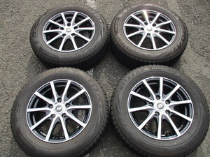 お買い得中古スタッドレスセット♪　195/65R15　BS　VRX2　6-15　5H114.3　+50　ストレンジャーS☆