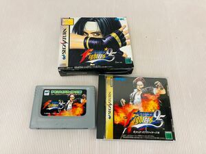 11s27 必見! SS セガサターン ザ・キング・オブ・ファイターズ`95 THE KING OF FIGHTERS `95 SNK 箱説 中古品 現状品