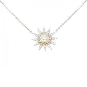 スタージュエリー サンブレスト ネックレス 0.16CT