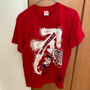 カープ　ビールかけTシャツ　Sサイズ　サイン入り