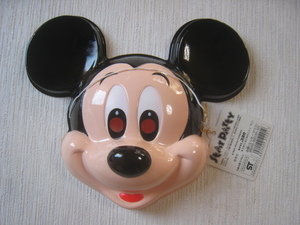 お面　ミッキーマウス　ミッキー　Mickey Mouse　長期保管品　YUTAKA　1995年　パーティー　Disney　ディズニー　アニメ　お祭り　おめん