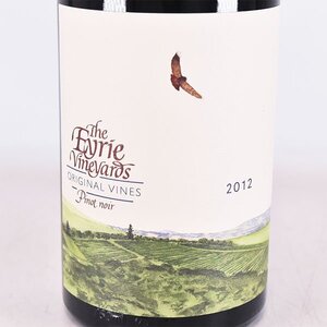 ★ジ アイリー ヴィンヤーズ オリジナル ヴァインズ ピノノワール 2012年 赤 750ml 13% アメリカ The Eyrie Vineyards L080435