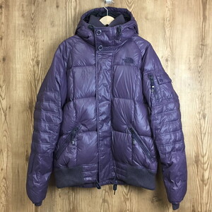 THE NORTH FACE ノースフェイス グースダウン ジャケット サイズ メンズ L 紫色 古着 s24100910