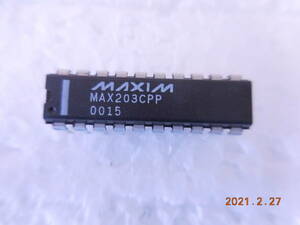 Maxim RS-232 Transceivers　MAX203CPP 4個1組　#217