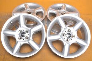 240516501347210　BMWミニ　純正　17×7J　+48　4穴　PCD100　ハブ径56mm　4本セット