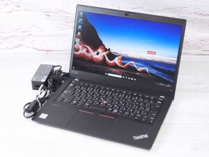 Bランク Lenovo ThinkPad X13 第10世代 i5 10310U NVMe256GB メモリ8GB FHD液晶 Win11