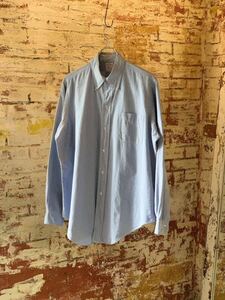 ~80s BROOKS BROTHERS OXFORD B.D.SHIRT Makers ヴィンテージ ブルックスブラザーズ オックスフォードシャツ 6ボタン 70s 送料無料