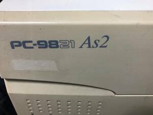 NEC　パソコン　PC-9821As2/U8W　電源入ります　①
