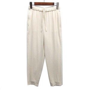 未使用品 セオリー Theory 2024SS パウダー クレープ ジョガーパンツ POWDER CREPE TREECA JOGGER ライス XS 4206410 レディース