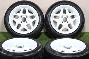 ＜ホイールのみOK!＞クリムソン MYRTLE(マーテル) 15in 7J+35 PCD100 4H 175/55R15 フィット ヴィッツ bB デミオ スイフト ロードスター 等