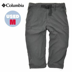 Columbia コロンビア クロップドパンツ Bluestem II Knee Pant PM4690 灰 メンズ M ブルー ステム 2 ニーパンツ アウトドア キャンプ 登山