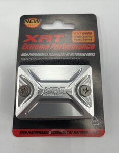 [在庫処分] XRT マスターシリンダーキャップ　汎用 NINJA250,PCX125,XR100Mなど XRT-MC-MID-SIL-N