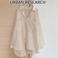 URBAN RESEARCH アーバンリサーチ  長袖シャツ　ベージュ