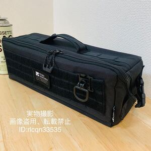 キャンプ用 超高品質 多機能収納バッグ ペグバック 5L 焚き火 アウトドア バーベキュー アクセサリ野外登山 36×13×13cm 650g