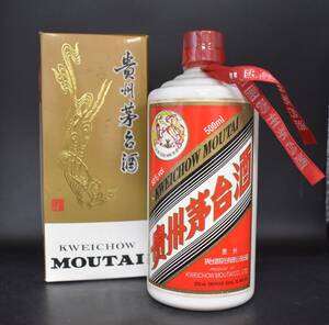 WW1-6 【未開栓】 貴州茅台酒 KWEICHOW MOUTAI 天女ラベル 2008年 500ml 53％ マオタイ 中国酒 箱付 現状品