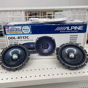 瀧511 ALPINE アルパイン コアキシャル 2WAYスピーカー DDLinear DDL-RT17C 中古 箱付