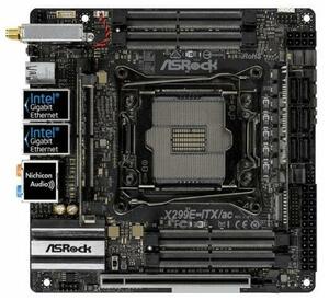 ASRock X299E-ITX/AC 中古 LGA 2066 Intel X299 SATA 6Gb/s USB 3.1 Mini ITX Intel Motherboard