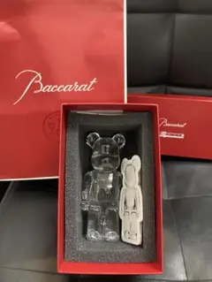 バカラ ベアブリック　Baccarat BE@RBRICK クリスタルフィギュア