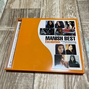 ★送料無料★MANISH BEST★Escalation★マニッシュ★高橋美鈴★西本麻里★煌めく瞬間に捕われて他15曲★