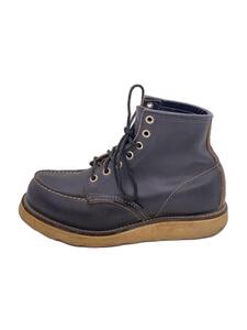 RED WING◆レースアップブーツ/US5/BLK/レザー