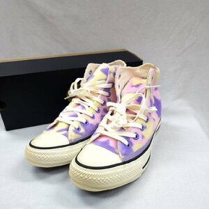 CONVERSE コンバース ALL STAR オールスター マーブル パープル ピンク系 25cm ユニセックス ハイカット スニーカー シューズ 靴