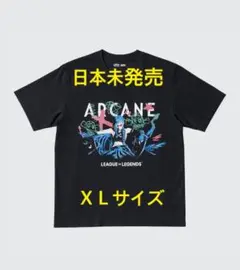 ○海外限定○ユニクロ　アーケイン リーグオブレジェンド ジンクス　UT XL