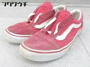 ◇ VANS ヴァンズ OLD SKOOL DX DX V36CL+ エラ ERA スニーカー シューズ サイズ24cm レッド ホワイト レディース