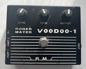 Roger Mayer ロジャーメイラー VOODOO-1 ブードゥーワン ギターエフェクター 歪み系 本体のみ 中古品