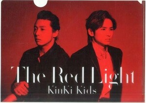 中古クリアファイル(男性アイドル) KinKi Kids A4クリアファイルA 「CD The Red Light 初回