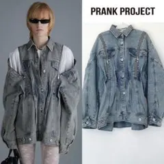 PRANK PROJECT Zip Denim Shirt Blouson BL