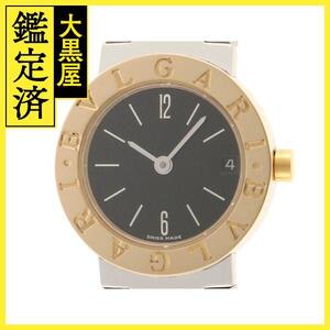 BVLGARI　ブルガリ　ブルガリブルガリ　BB23SGD　ブラック　SS/YG　クオーツ【431】2141000352367