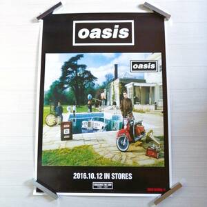 オアシス Q② oasis ポスター 2016 CHASING THE SUN 1993-1997 美品 グッズ