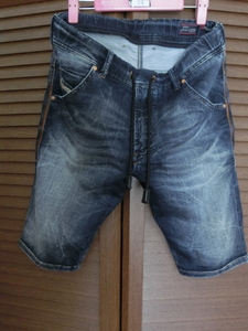 【DIESEL ディーゼル】KROSHORT パンツ ショート・ハーフパンツ/JOGG JEANS/スウェットデニム W28 極美品！