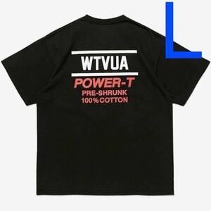 新品 正規品 L 22AW Wtaps POWER-T / SS / COTTON. ONEITA 黒 Black オニータ Tシャツ college カレッジ パワー 23aw 24ss 24aw vans