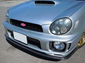 ★Stage21/カーボン製★GDA/GDB/GGA/GG2/GG3/GG9 インプレッサ WRX-STI/NA/NB/20K/20N エアロフロントカーボンリップスポイラー ［C/INPB］