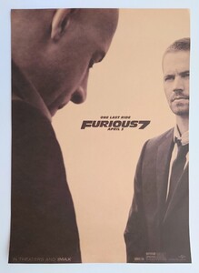 Fast & Furious ワイルド・スピード ポスター ⑤