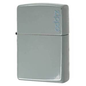 Zippo ジッポライター グレー ジッポ ロゴ Flat Grey 塗装 49452ZL メール便可