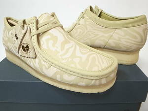 【送料無料 即決】Clarks Originals x Wu Wear 別注 限定コラボ Wallabee WW Lo 26cm新品ワラビーWu-Tang ClanウータンクランMapleメープル