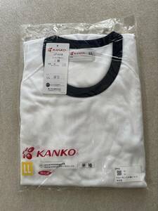 KANKO　カンコー　クルーネック半袖シャツ　濃紺　体操服　サイズLL　本社型