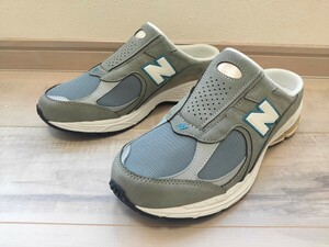 27.5cm 新品 NEW BALANCE ニューバランス M2002RMK 検 グレー サンダル ミュール スリッポン SANDAL MULE R MK