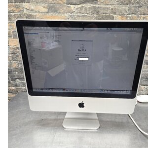 ♪♪4k014-2 iMac OS X 10.6.8 2.4GHz Intel Core 2 Duo 4GB 800MHz DDR2 SDRAM 起動確認 ジャンク♪♪