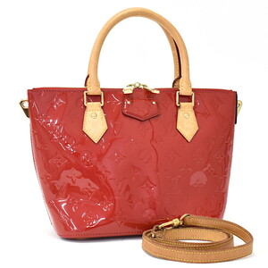 1円 ◎極美品 LOUIS VUITTON ルイヴィトン モンテベロPM 2wayバッグ M90165 ヴェルニ パテント スリーズ◎K.Cemm.tI-dsm37