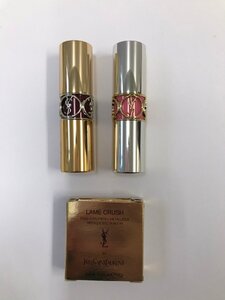 1円～【残量たっぷり】YSL　イヴ・サンローラン　リップ　アイシャドウ　３点セット　口紅